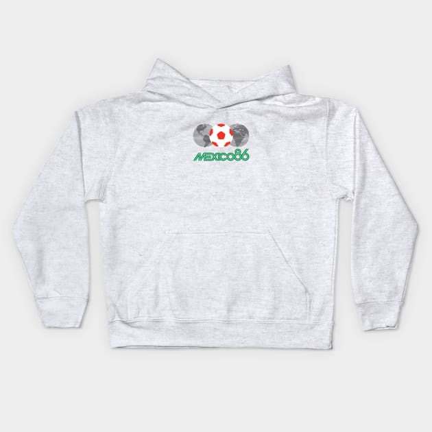 Mexico 86 Kids Hoodie by StripTees